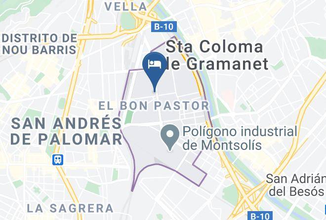 Barcelona - Hotel Catalonia La Maquinista Maps