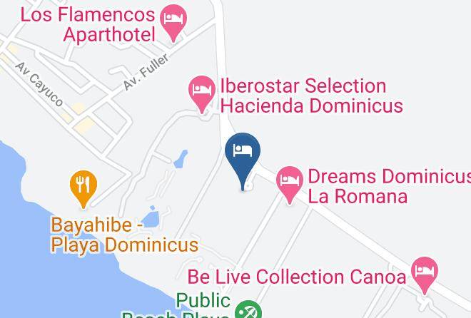 San Rafael Del Yuma - Hotel Catalonia La Romana Maps