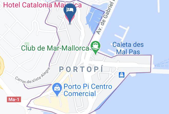 Baleares - Hotel Catalonia Majorica Maps