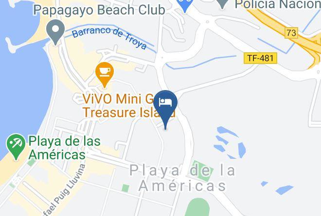 Santa Cruz De Tenerife - Hotel Catalonia Oro Negro Maps