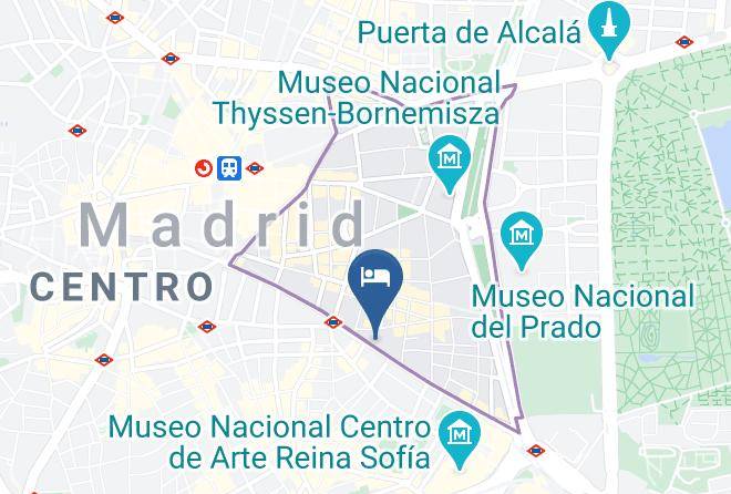 Madrid - Hotel Catalonia Atocha Maps