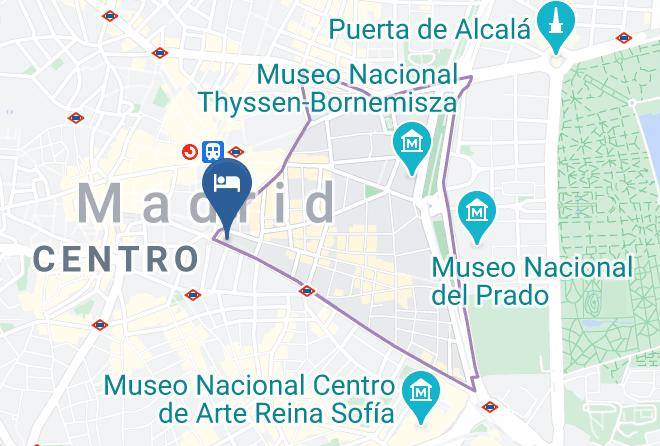 Madrid - Hotel Catalonia Puerta Del Sol Maps