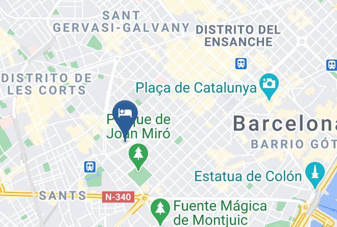 Barcelona - Hotel Catalonia Roma Maps