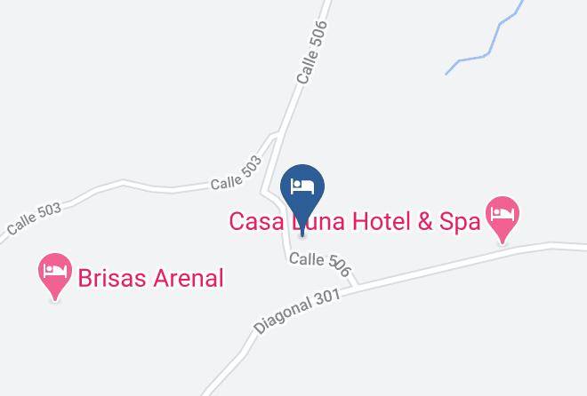 San Carlos - Hotel Catarata Ecolodge Maps