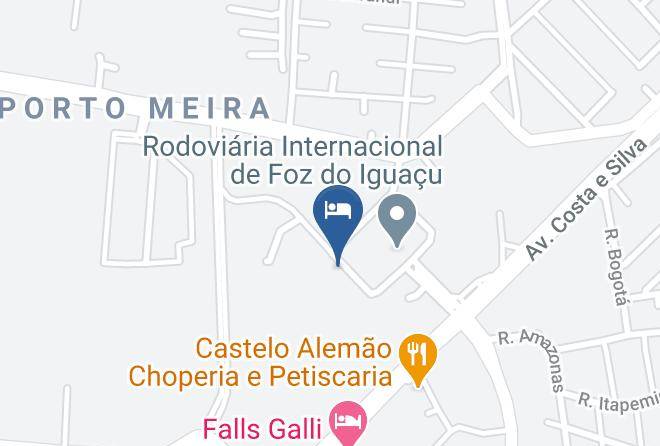 Foz Do Iguacu - Hotel Cataratas Maps