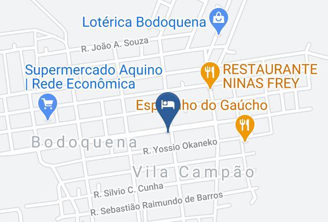 Bodoquena - Hotel Catarinense Maps