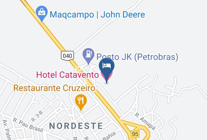 Hotel Catavento Map
