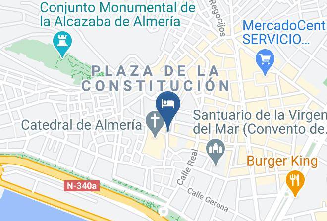 Almeria - Hotel Catedral Almeria Maps