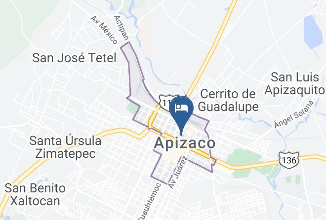 Apizaco Municipality - Hotel Catedral Maps