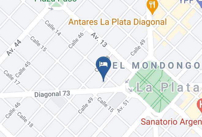 La Plata - Hotel Catedral Maps