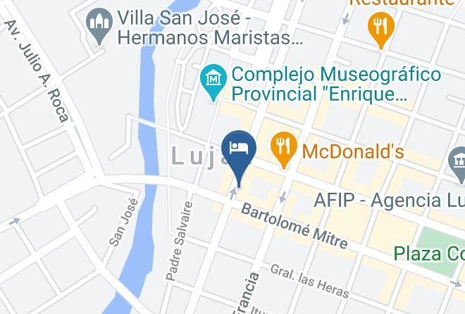 Lujan - Hotel Catedral Maps