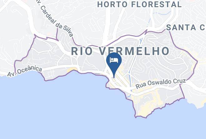 Salvador - Hotel Catharina Paraguacu Maps