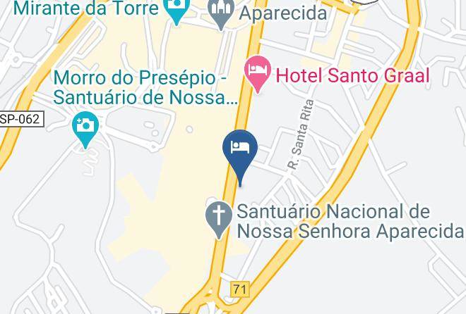 Aparecida - Hotel Cathedral Maps