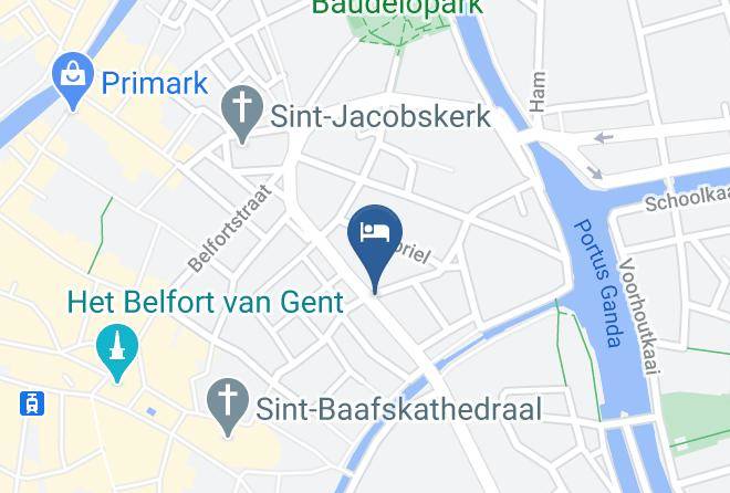 East Flanders - Hotel Cathedral Maps