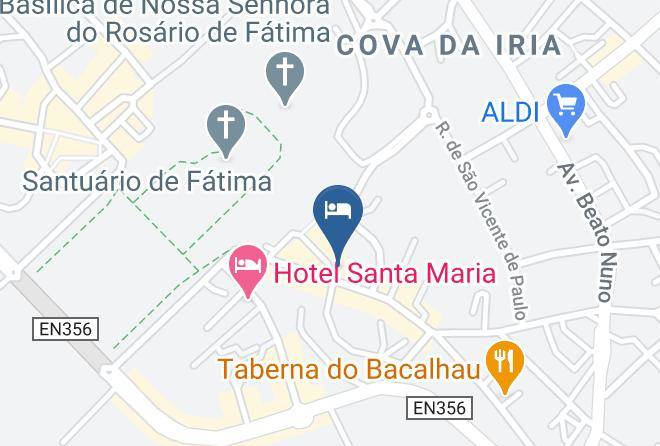 Ourem - Hotel Catolica Maps
