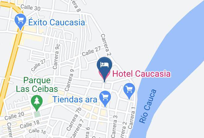 Hotel Caucasia Map