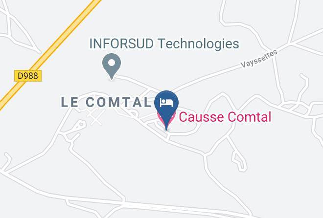 Aveyron - Causse Comtal Maps