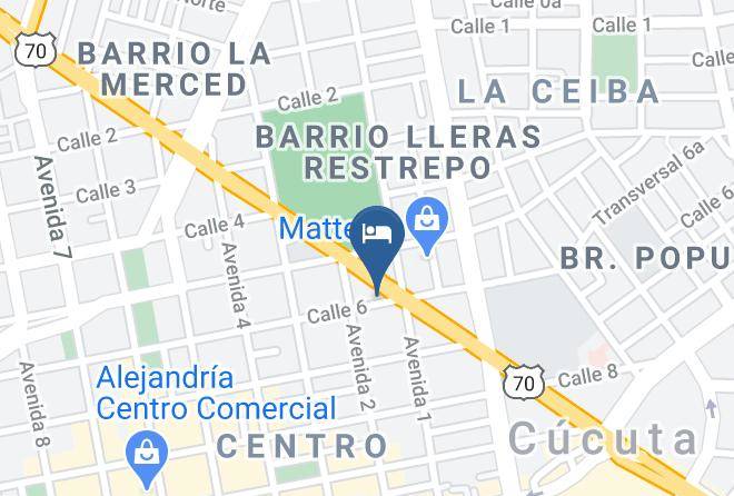 Cucuta - Hotel Cavalier Suites Maps