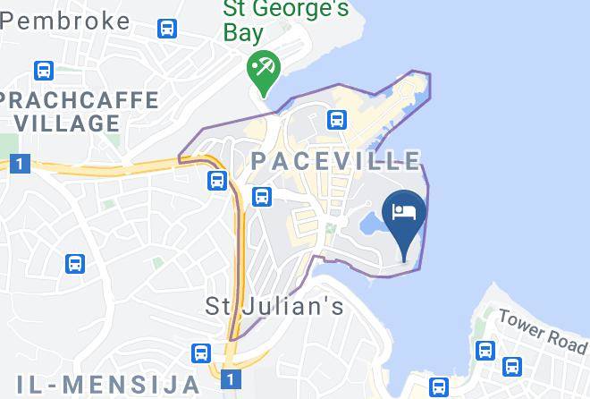 Saint Julian S - Hotel Cavalieri Maps