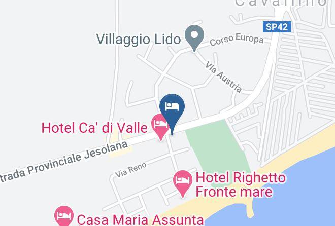 Venice - Hotel Cavallino Bianco Maps
