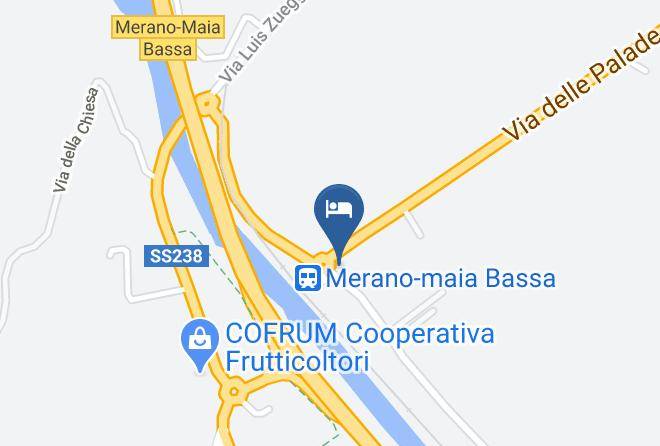 Bolzano - Hotel Ristorante Pizzeria Cavallino S' Rossl Maps