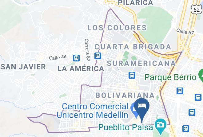 Medellin - Hotel Cavalta Maps
