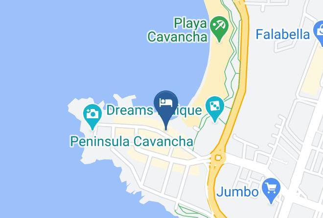 Iquique Province - Hotel Cavancha Maps
