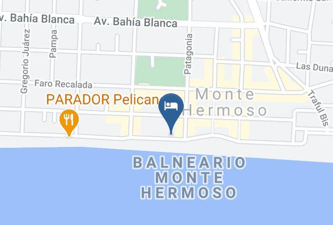 Monte Hermoso - Hotel Cavismar Maps