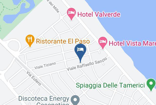 Forli - Hotel Cavour Maps