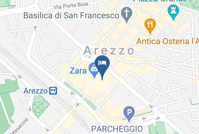Arezzo - Hotel Cecco Maps