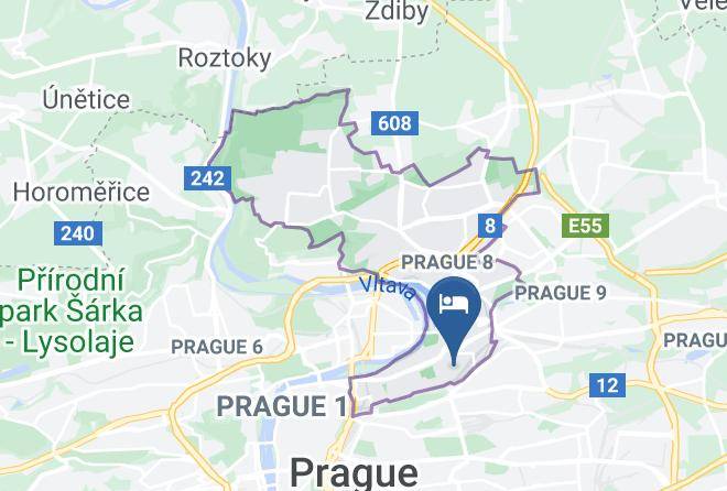 Prague - Hotel Cechie Maps