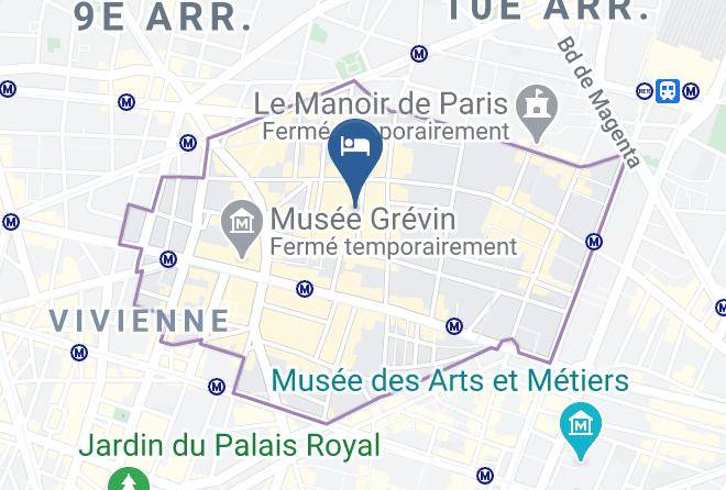 Paris - Hotel Cecil Maps