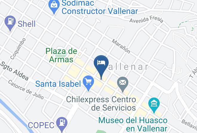 Huasco Province - Hotel Cecil Maps