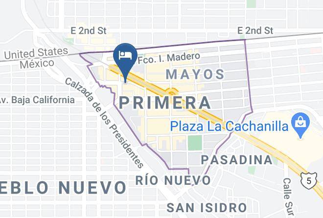 Mexicali - Hotel Cecil Maps