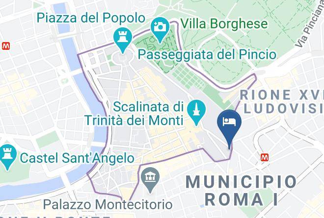Rome - Hotel Cecil Rome Maps
