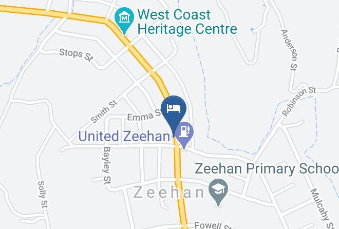 West Coast - Hotel Cecil Maps