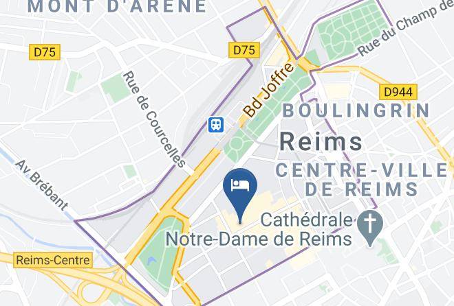 Marne - Hotel Cecyl Reims Maps
