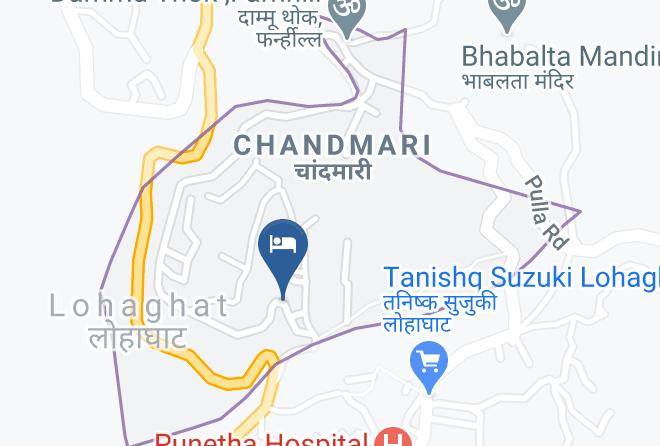 Lohaghat - Hotel Cedar Plaza Maps