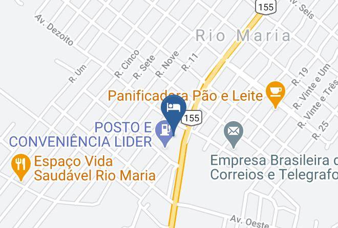 Rio Maria - Hotel Cedro Palace Maps