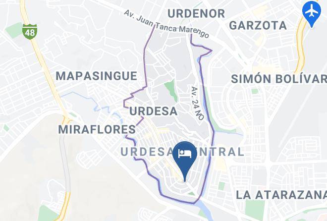 Guayaquil - Hotel Cedros Inn Maps