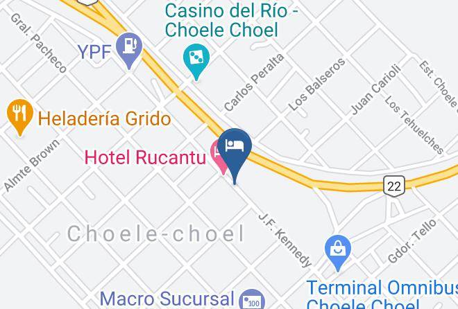 Avellaneda - Hotel Ceferino Maps