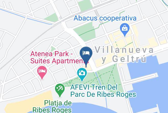 Barcelona - Hotel Ceferino Maps