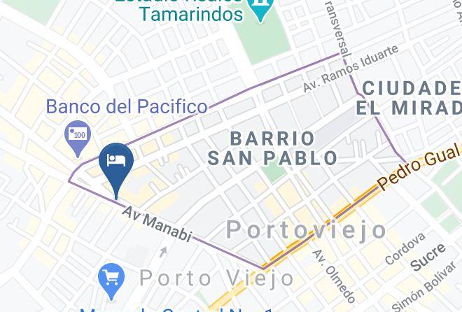 Portoviejo - Hotel Ceibo Real Portoviejo Maps