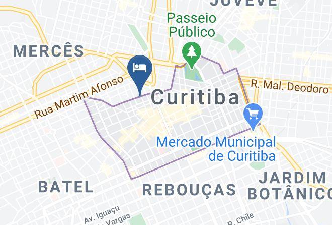Curitiba - Hotel Celebration Maps