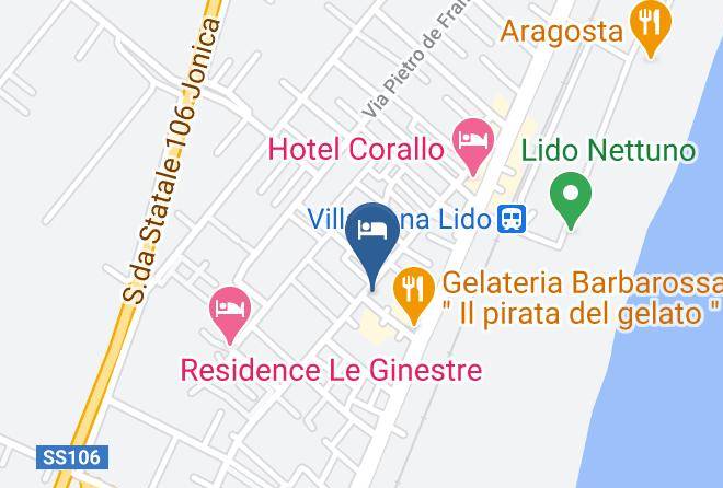 Cosenza - Hotel Celestina Maps