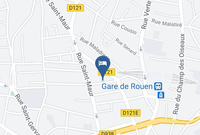 Seine Maritime - Hotel Celine Maps