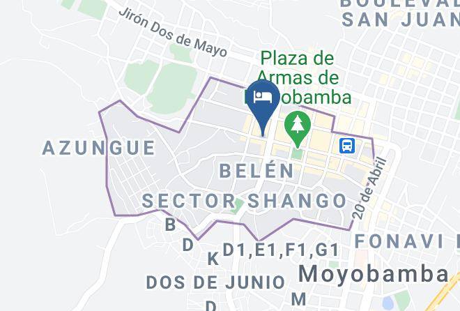 Moyobamba - Hotel Celis Maps