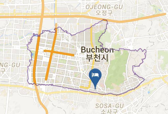 Hotel Cellosharp Karte - Gyeonggido - Bucheonsi