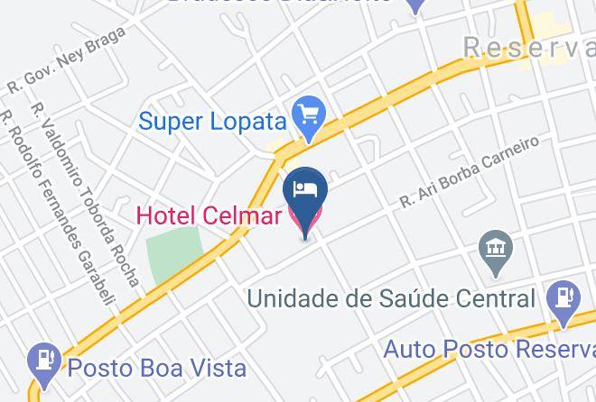 Hotel Celmar Map