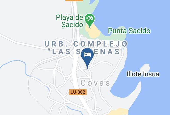 Lugo - Hotel Celta Galaico Maps